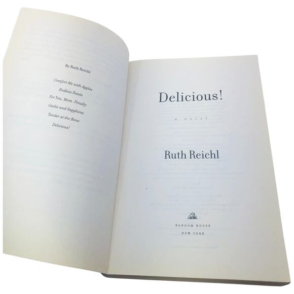 Delicious! a Novel by Ruth Reichl Random House 2015 Softcover Book - Picture 5 of 8